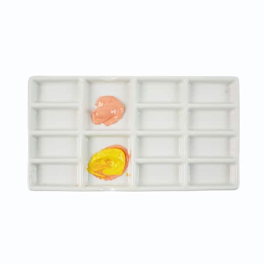 Rectangle Porcelain Palette by Artist's Loft